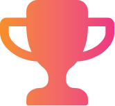 gradient trophy icon